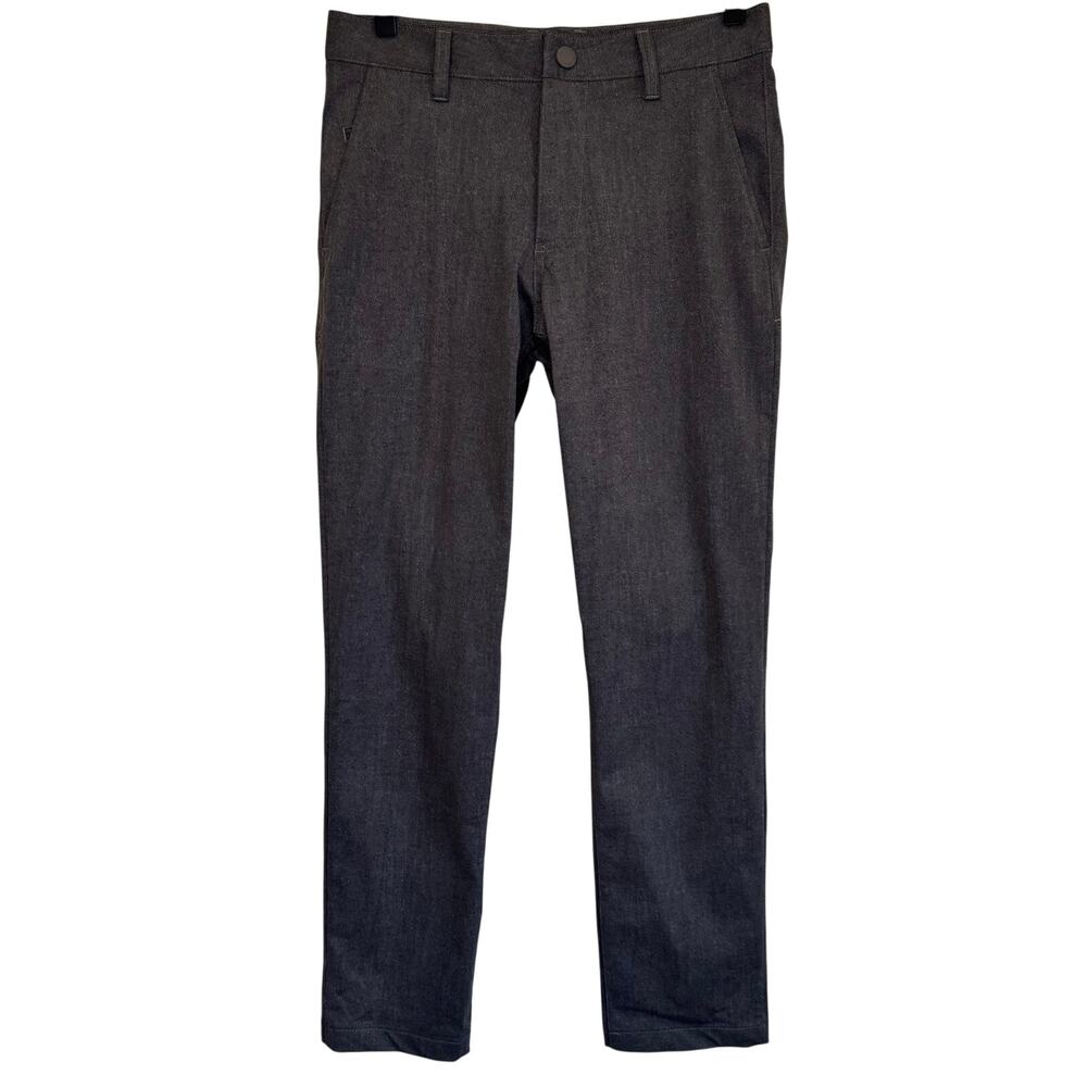 Rhone Mens Size 28 Commuter Pant Classic 101576 Gray